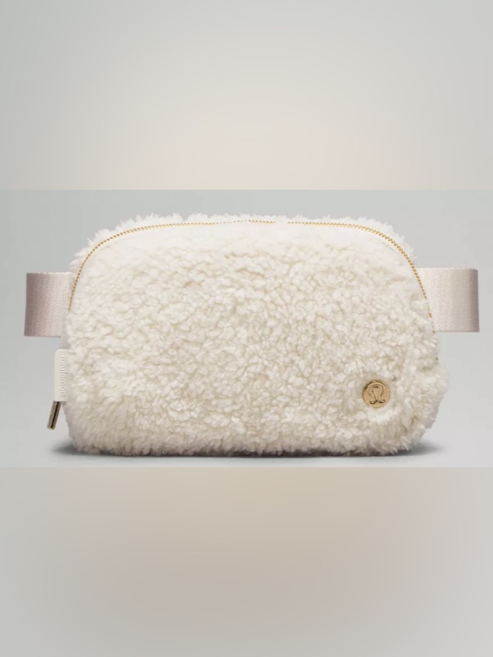 LULULEMON ATHLETICA SHERPA BELT BAG, NATURAL IVORY